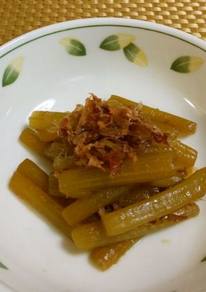 ★圧力鍋で美味しい＊ふきのおかか煮＊♪-レシピのメイン写真