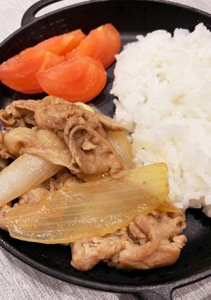 パパッと簡単♪生姜焼き-レシピのメイン写真