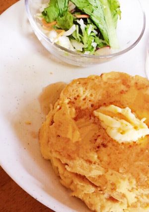 糖質制限！おからパウダーの豆乳パンケーキ-レシピのメイン写真
