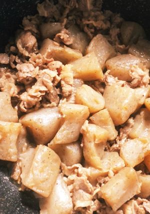 牛肉こんにゃく甘辛煮-レシピのメイン写真