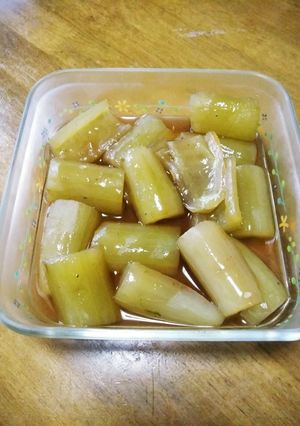 梨湖の簡単!ジャンボ胡瓜の含め煮-レシピのメイン写真