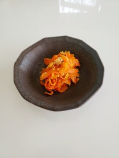 ニンジンの炒め物-レシピのメイン写真