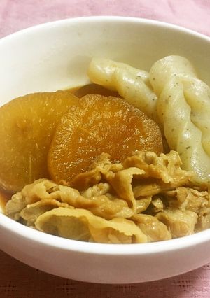 豚バラ大根☆豚肉の脂の甘味が染み染み♡-レシピのメイン写真