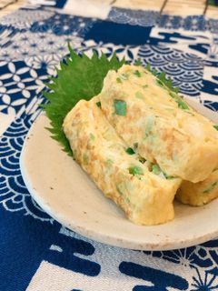 ネギ入り卵焼き-レシピのメイン写真