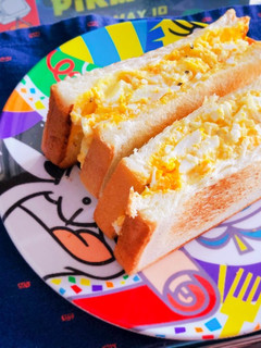 ゆで卵で簡単!たまごのホットサンドイッチ-レシピのメイン写真