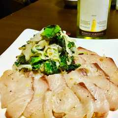 鯛のカルパッチョ-レシピのメイン写真
