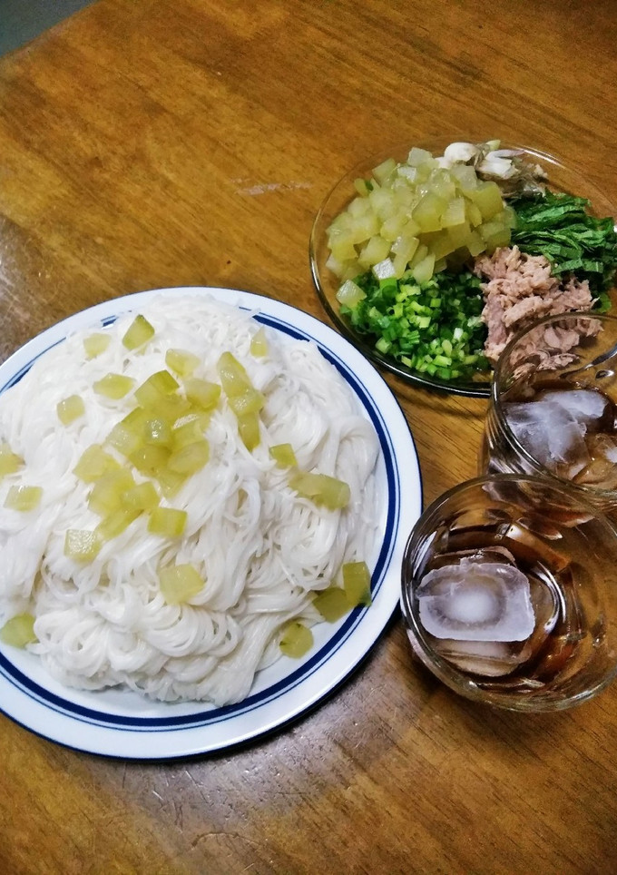 梨湖の簡単!涼しげそうめん-レシピのメイン写真
