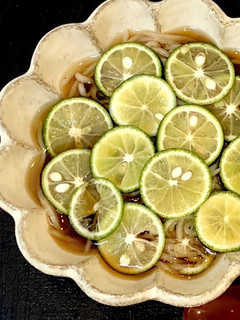 糖質オフ すだち蕎麦 蒟蒻麺-レシピのメイン写真