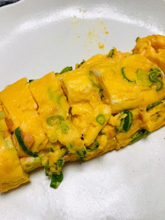 鮭フレークとネギの卵焼き-レシピのメイン写真