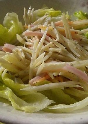 3つのしゃきしゃき根菜☆ごぼうサラダ-レシピのメイン写真