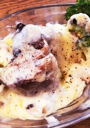 糖質オフ！ 水煮鯖缶でチーズ焼き-レシピのメイン写真