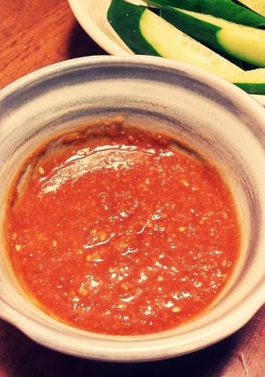 野菜スティックの味噌ディップ-レシピのメイン写真