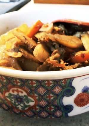根野菜と豚肉の煮物-レシピのメイン写真
