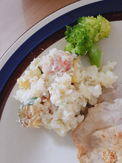 ベーコンとズッキーニのポテトサラダ-レシピのメイン写真
