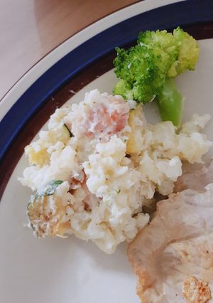 ベーコンとズッキーニのポテトサラダ-レシピのメイン写真