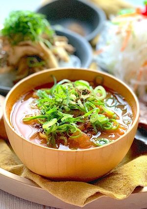 脂肪燃焼スープアレンジ*味噌仕立て-レシピのメイン写真