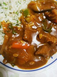 大葉ごはんと夏野菜カレー☆-レシピのメイン写真