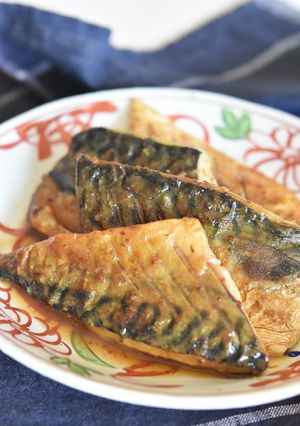 塩サバのマスタード照り焼き-レシピのメイン写真