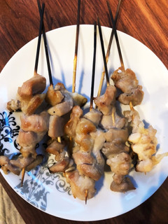 魚焼きグリルで☆塩ver.我が家の焼き鳥-レシピのメイン写真