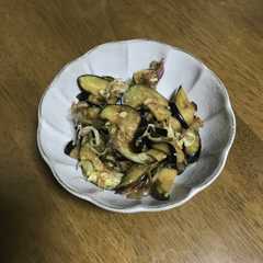 รูปของ ナスとミョウガの和え物