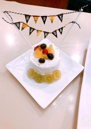 離乳食birthdayケーキ-レシピのメイン写真
