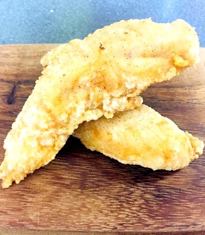 豪快！みつせ鶏ささみの1本揚げ！ by 鳥栖の鶏博士 【クックパッド