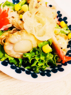 新鮮ホタテとスライス玉ねぎのサラダ☆-レシピのメイン写真