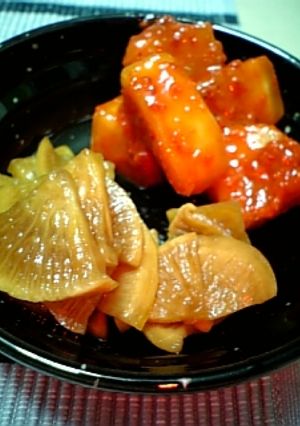 大根の醤油漬け-レシピのメイン写真
