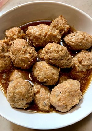 レシピ3 子供と作る生姜たっぷり鶏団子煮-レシピのメイン写真