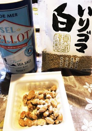 白ごまソルト納豆☆-レシピのメイン写真