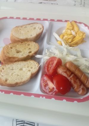 朝ご飯。モーニング｡-レシピのメイン写真