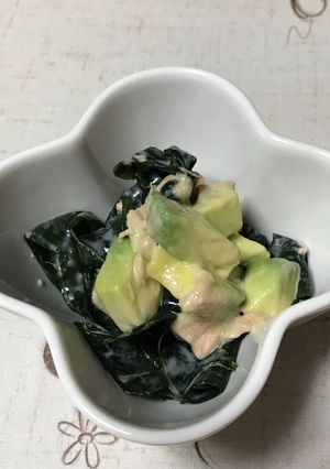 生わかめのツナアボカド和え-レシピのメイン写真