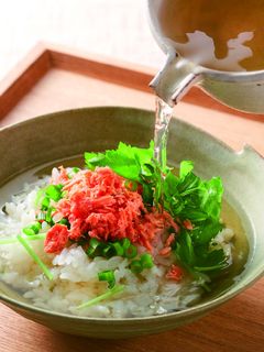 おだしでサラッと!だし茶漬け-レシピのメイン写真
