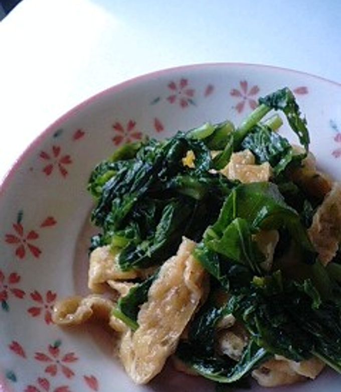 ごはんが進む♪大根菜の炒め煮-レシピのメイン写真