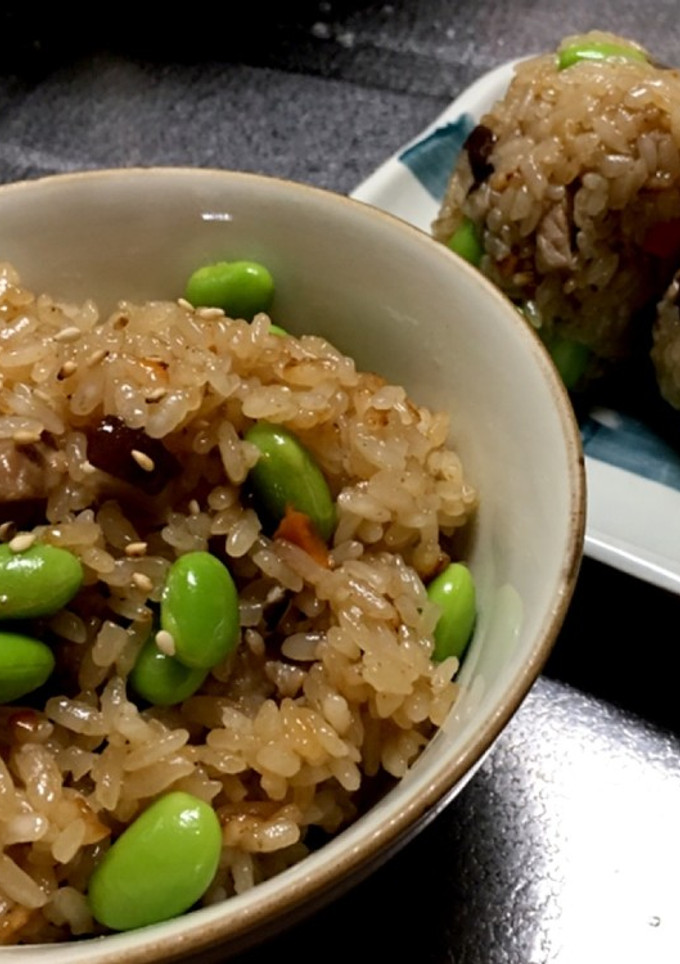 煮物の煮汁で おこわ（中華）-レシピのメイン写真