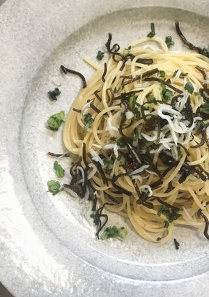 しらすと昆布のパスタ-レシピのメイン写真