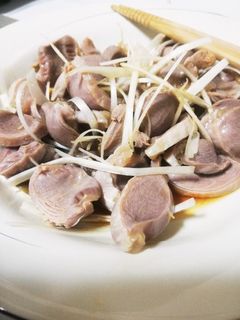 砂肝の辛ポン酢ネギ合え-レシピのメイン写真