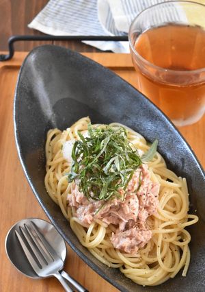 おろし大根の冷製和風ツナパスタ-レシピのメイン写真
