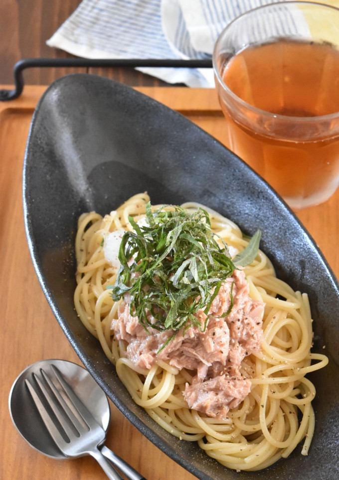 おろし大根の冷製和風ツナパスタ-レシピのメイン写真