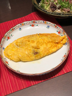 挽肉納豆オムレツ-レシピのメイン写真