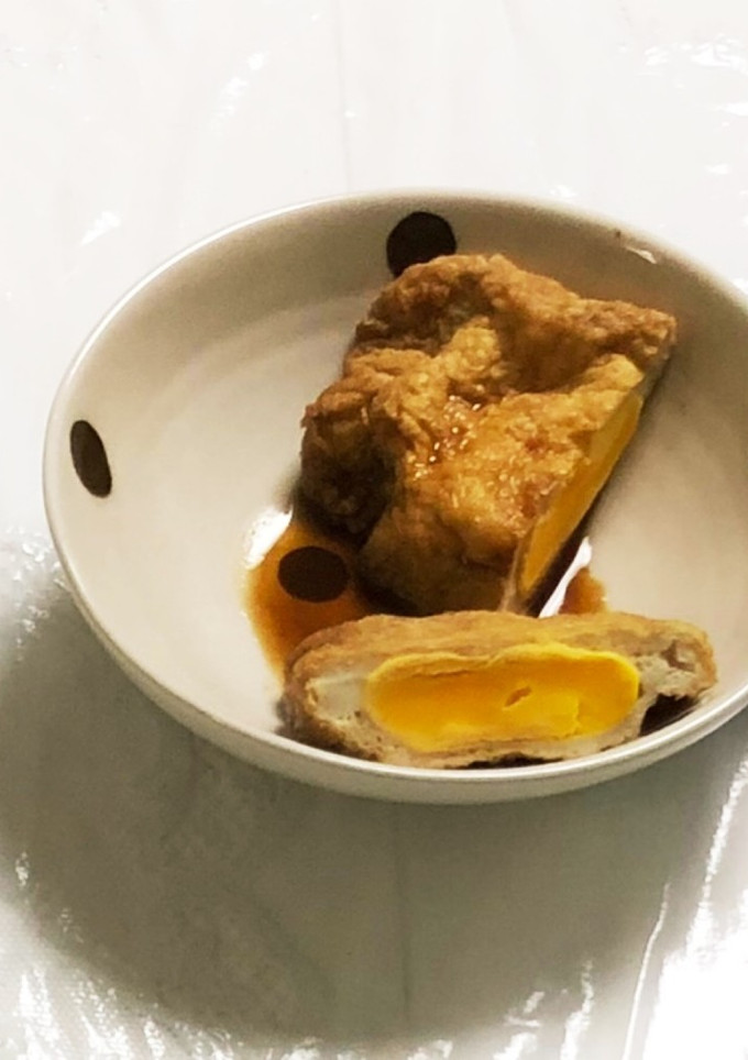 卵と油揚げの煮物-レシピのメイン写真