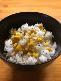 コーン混ぜご飯-レシピのメイン写真