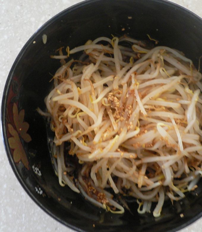 もやしだけゴマ醤油和え by ちびっこらんど 【クックパッド】 簡単