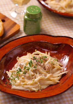 簡単！もやしとひき肉のチーズクリーム煮♪-レシピのメイン写真