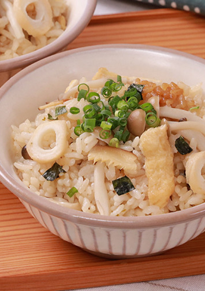 おだしのきいたきのこの炊き込みご飯-レシピのメイン写真