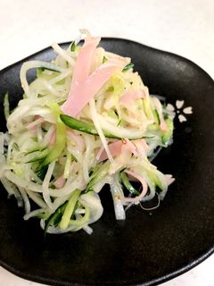 5分レシピ♪大根ときゅうりのナムル-レシピのメイン写真