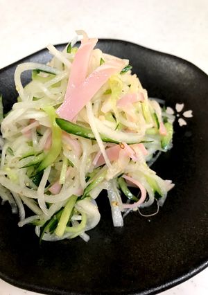 5分レシピ♪大根ときゅうりのナムル-レシピのメイン写真