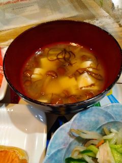 なめこともずくの味噌汁-レシピのメイン写真