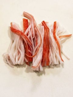 ※カニカマを簡単に割く方法※-レシピのメイン写真