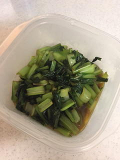 小松菜のバター醤油炒め-レシピのメイン写真